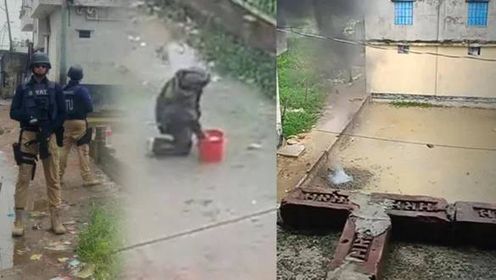 নারায়ণগঞ্জে জঙ্গি সন্দেহে ঘিরে রাখা বাড়ি থেকে ৩টি বোমা উদ্ধার