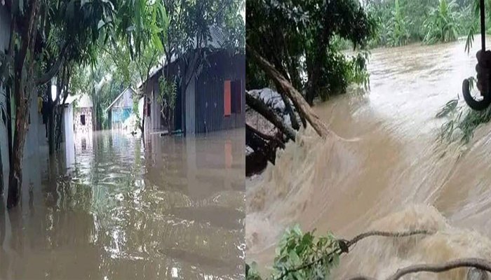 মৌলভীবাজারে ৫ নদ-নদীর পানি বিপৎসীমার ওপর