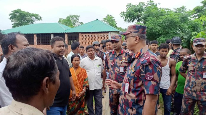 বিজিবি জনগণের পাশে রয়েছে, সীমান্তের অবস্থা শান্ত: সেক্টর কমান্ডার