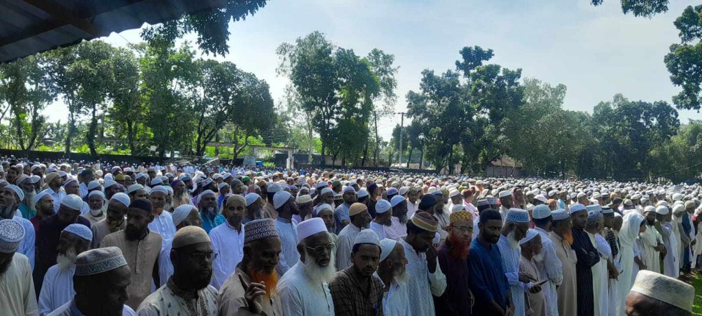 পঞ্চগড় জেলা আমীরের পিতা মফিজ উদ্দিনের জানাযা সম্পন্ন