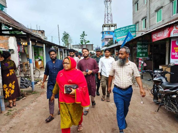 হাবিপ্রবি সংলগ্ন এলাকায় প্রক্টরকে সাথে নিয়ে ভোক্তা অধিকারের অভিযান