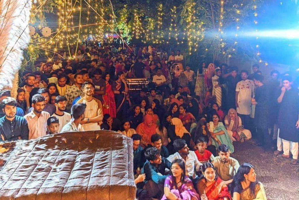 শরৎকে বরণ করতে যবিপ্রবিতে 'শরৎ শুভ্রম'