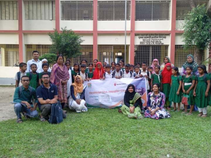 শিশুদের পুষ্টি সচেতনতায় কাজ করছে HerUnity প্রজেক্ট