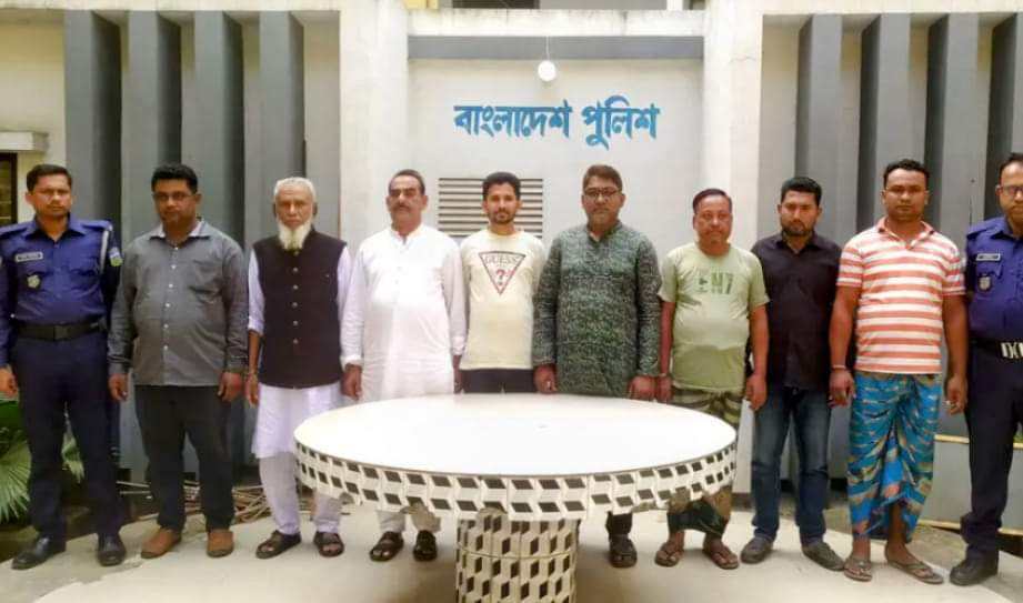 নান্দাইলে পৌর মেয়র ও আওয়ামী লীগ নেতসহ আটক ৭