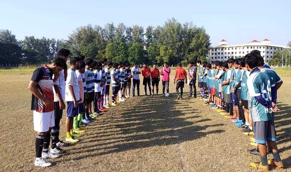 নোবিপ্রবিতে আন্তঃবিভাগীয় ফুটবল টুর্নামেন্ট ঘিরে ছাত্রলীগ পুনর্বাসনের অভিযোগ