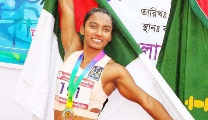 বাংলাদেশ অ্যাথলেটিক্স ফেডারেশনের সদস্য হলেন যবিপ্রবির শিরিন