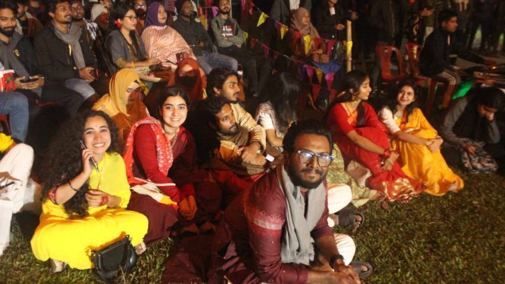 বাকৃবিতে পালিত হয়েছে নবান্ন উৎসব