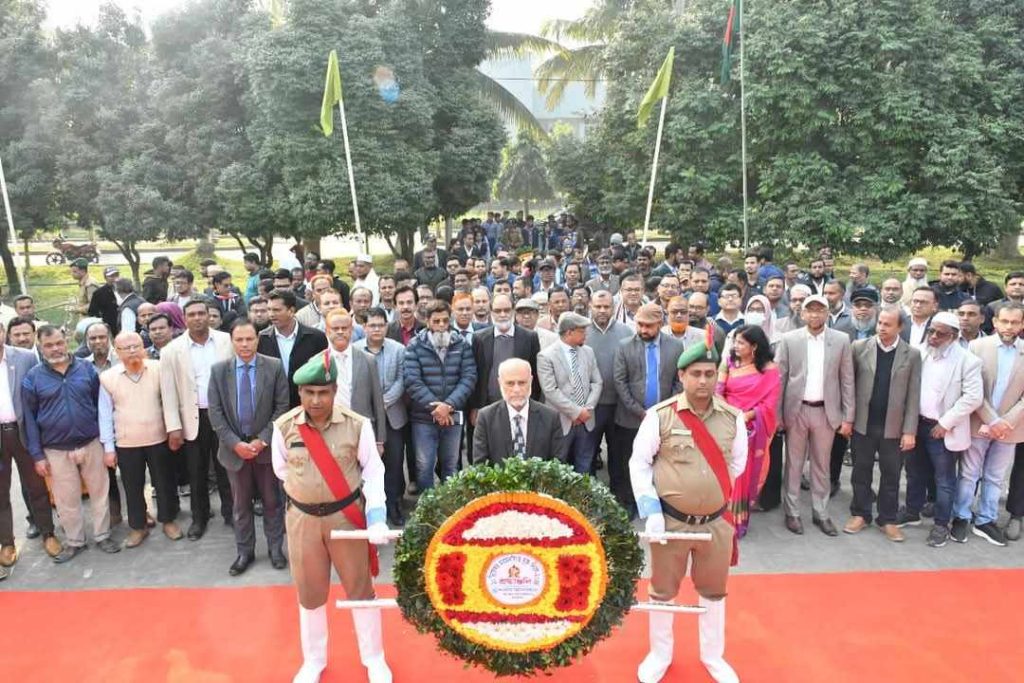 যথাযথ মর্যাদায় বাকৃবিতে উদযাপিত হলো 'ময়মনসিংহ মুক্ত দিবস'