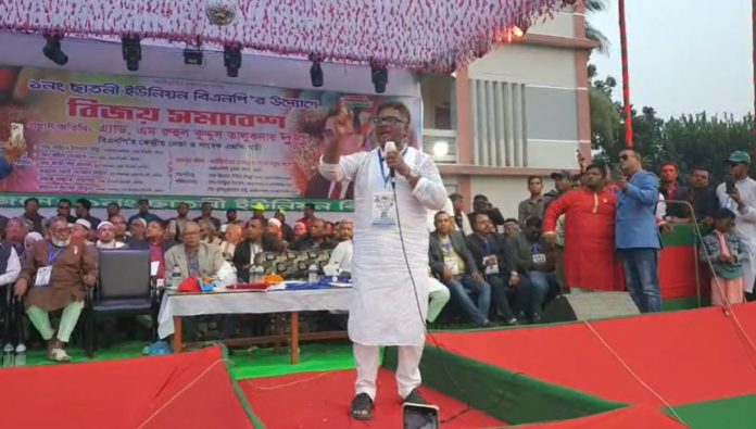 মোদি হিন্দুদের নয়, শেখ হাসিনাকে ভালোবাসে : দুলু