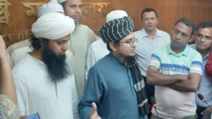 তাবলিগের সাদপন্থি নেতা মুয়াজ বিন নূরের ছাত্রত্ব ও সনদ বাতিল