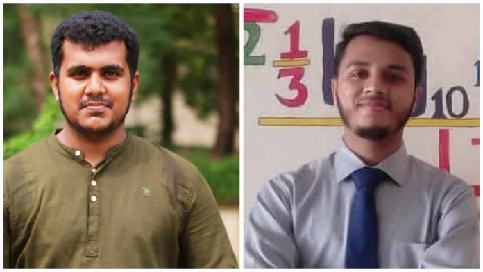 সিওয়াইবির নোবিপ্রবি শাখার সভাপতি আব্বাস ও সাধারণ সম্পাদক ফাহাদ