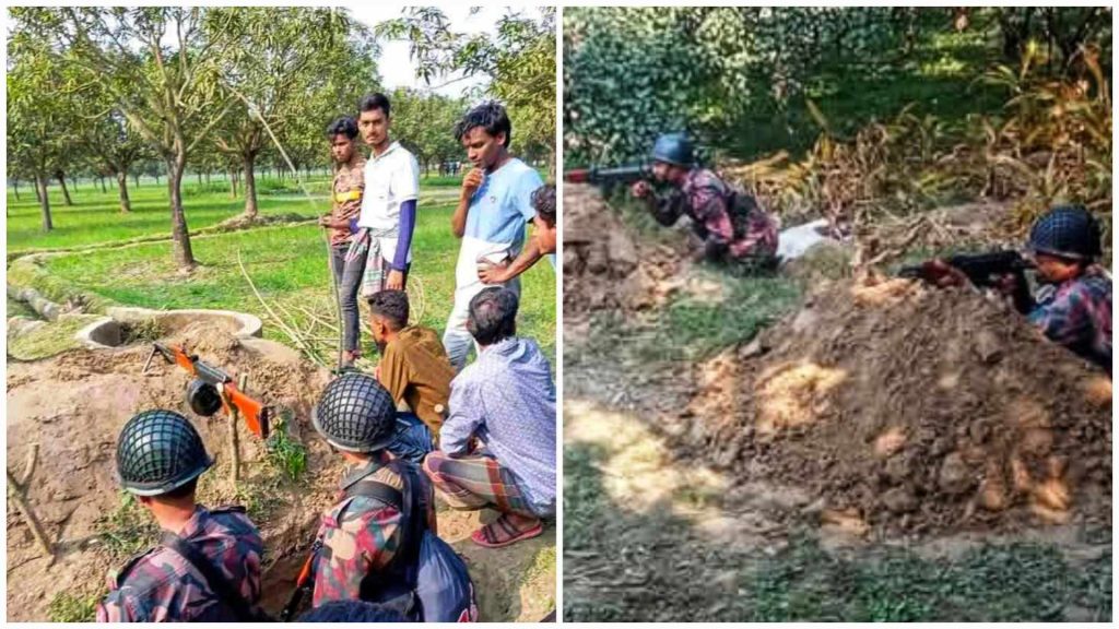 চাঁপাইনবাবগঞ্জে শিবগঞ্জের চৌকা সীমান্তে দুই দিন ধরে বিজিবি-বিএসএফ উত্তেজনা
