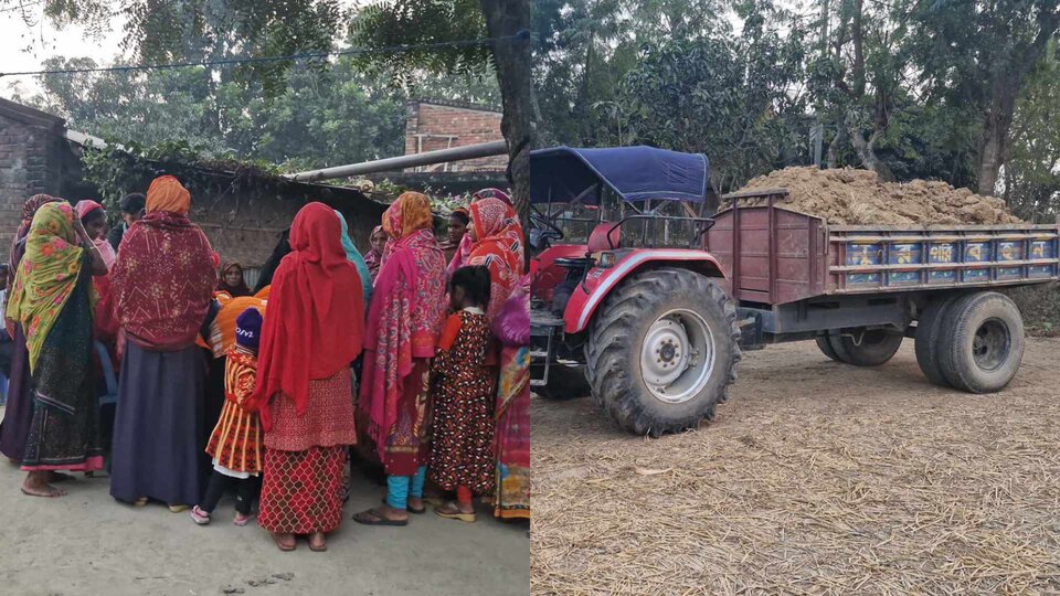 জুমার নামাজ পড়তে গিয়ে মাটিভর্তি ট্রাক্টরের চাপায় প্রাণ গেল শিশুর