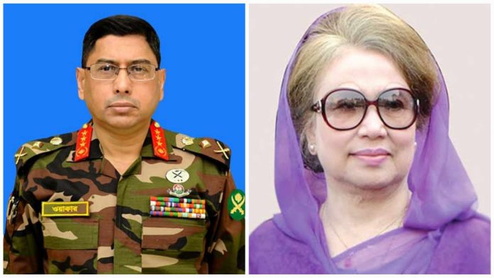 খালেদা জিয়ার সঙ্গে সেনাপ্রধানের সাক্ষাৎ