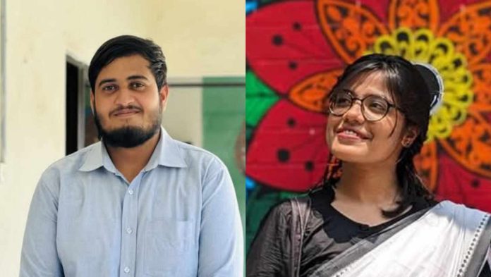 পবিপ্রবি বন্ধুসভার নেতৃত্বে অপূর্ব গোমেজ এবং ফারাহ্ রকিব তৃণ