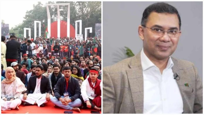 বৈষম্যবিরোধীদের ‘তারেক রহমানের ফোন’