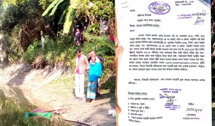 বাগেরহাটে গলায় রশি-শরীরে ইট বাঁধা গৃহবধূর মরদেহ উদ্ধার