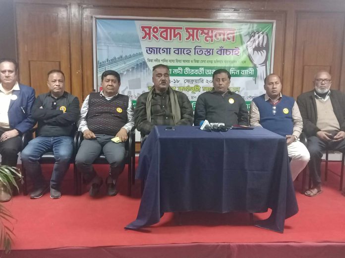তিস্তা নদী তীরবর্তী অঞ্চলে