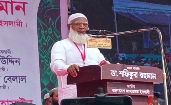 ফ্যাসিবাদের বাংলাদেশ দেখতে চাই না: জামায়াত আমির
