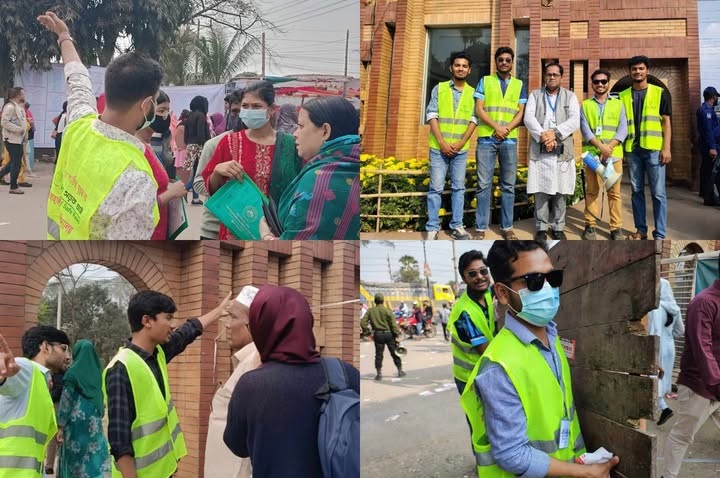 ভর্তি পরীক্ষায় নিসচা-জাবি শাখার 'ওয়ান স্টপ সার্ভিস'সহ নানান কার্যক্রম; স্বস্তিতে ভর্তিচ্ছুরা