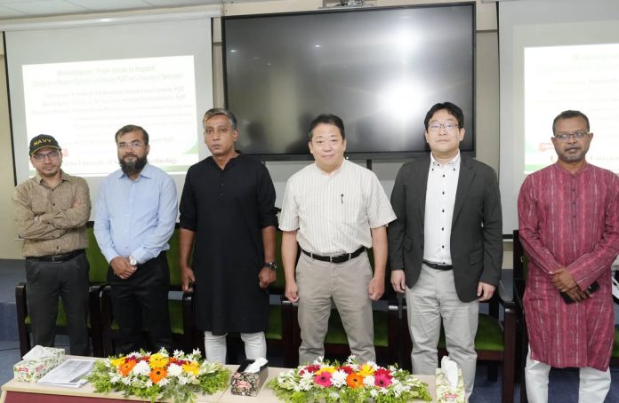 পাবিপ্রবি ও জাপানের ইয়ামানাশি বিশ্ববিদ্যালয়ের মধ্যে যৌথ গবেষণা কর্মশালা অনুষ্ঠিত