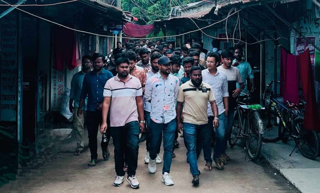 তদন্ত কমিশনের বিচার কার্যকাল বিলম্ব হওয়ায় বাকৃবিতে ছাত্রদলের বিক্ষোভ মিছিল