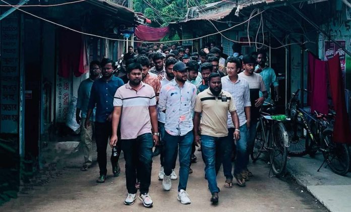 তদন্ত কমিশনের বিচার কার্যকাল বিলম্ব হওয়ায় বাকৃবিতে ছাত্রদলের বিক্ষোভ মিছিল