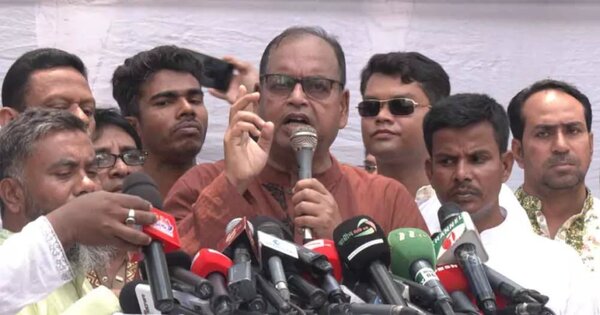তিস্তায় পানি দিতে হবে; এই জায়গায় কোনো আপস নেই : দুদু