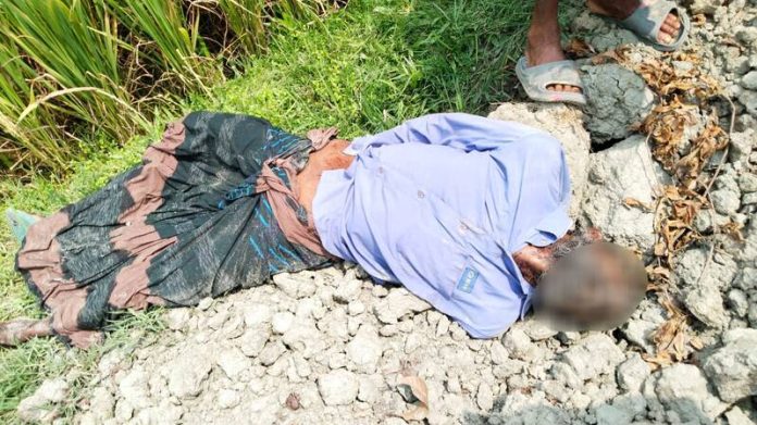 ধামইরহাটে ফসলের মাঠ থেকে বৃদ্ধের মরদেহ উদ্ধার
