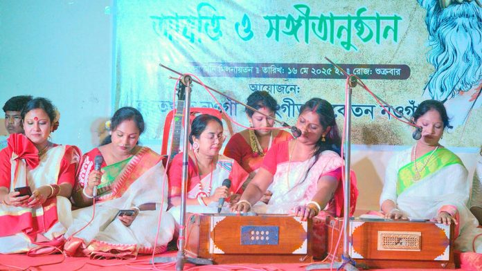 নওগাঁয় বিশ্বকবি রবীন্দ্রনাথ ঠাকুরের জন্মজয়ন্তী উপলক্ষে আবৃত্তি ও সংগীতানুষ্ঠান