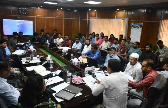 বেরোবির একাডেমিক মাস্টারপ্ল্যান প্রণয়নের লক্ষ্যে মতবিনিময় সভা অনুষ্ঠিত